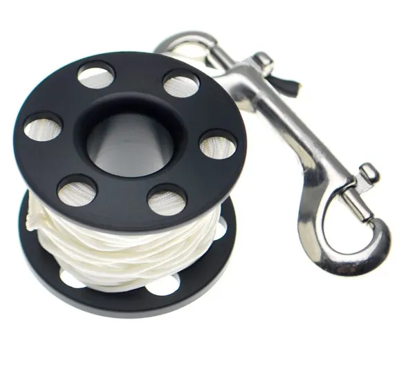 Шпуля с карабином и линем TDE 20 метров