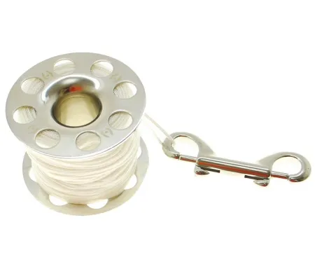 Шпуля Hollis SS нержавеющая сталь 45 метров Шпуля Hollis SS нержавеющая сталь 45 метров