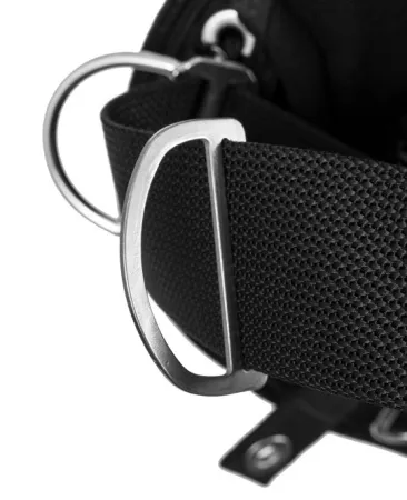 D-кольцо титановое со стопором зубчатым Dive Rite 2″ (50 мм)