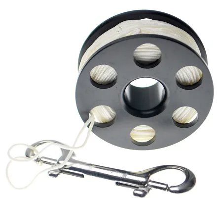 Шпуля с карабином и линем TDE 38 метров