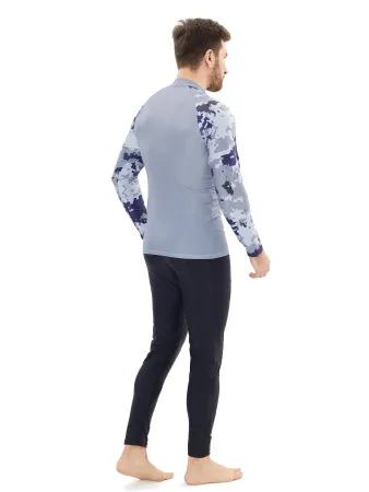 Футболка T-Flex Grey Camo UPF50 мужская