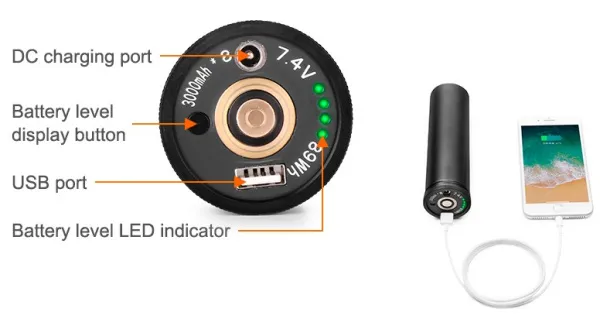 Фонарь канистровый Orca Torch D630 Kit 4000 Люмен