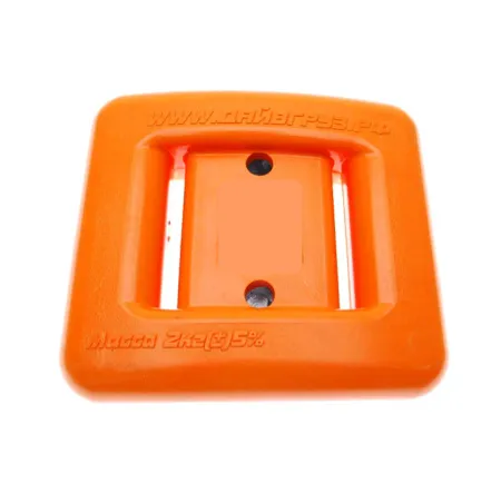 Груз 2 кг в эластичной пластиковой оболочке оранжевый