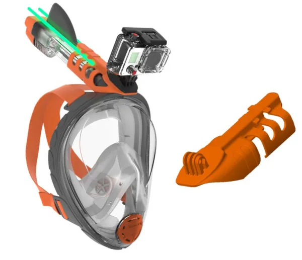 Держатель экшен камеры на маску Ocean Reef Aria