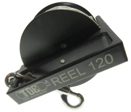 Катушка TDE ходовая LT-120 с белым линем 1,6 мм