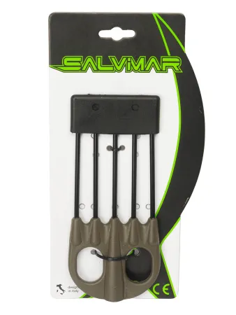 Наконечник Salvimar Jet mustad пятизубый 4 мм зеленый