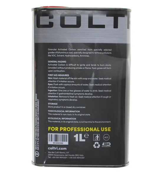 Наполнитель активированный уголь 1 литр