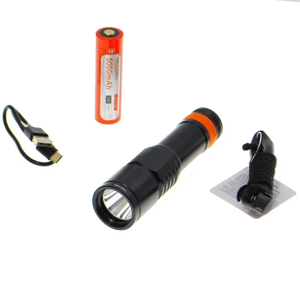 Фонарь подводный Orca Torch D710 3000 Люмен