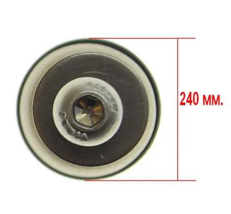 Шар титановый D-24x32xR-6mm под штанги APM