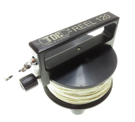 Катушка TDE ходовая LT-120 с белым линем 1,6 мм