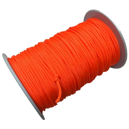 Линь Speardiver Dyneema DF оранжевый 2 мм нагрузка до 140 кг (цена за 1 метр)