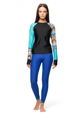 Леггинсы Blue UV 300+ женские