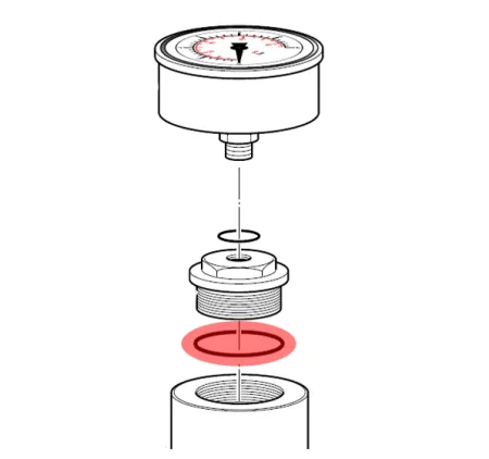 Уплотнение кольцевое Coltri OR-4112 (28,17X3,53)