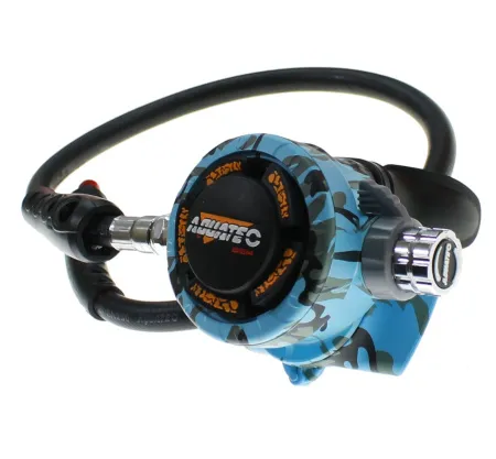 Вторая ступень регулятора Aquatec Aspire III Camo Ice Blue