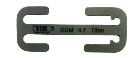 Пластина стопор TDE двущелевая быстросъемная 2″ (50 мм)