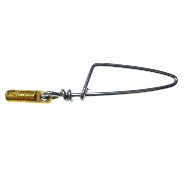 Карабин малый Rob Allen с вертлюгом из латуни