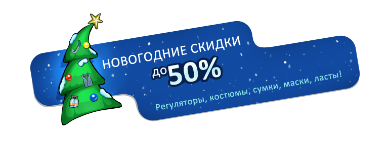 Новогодние скидки до 50%
