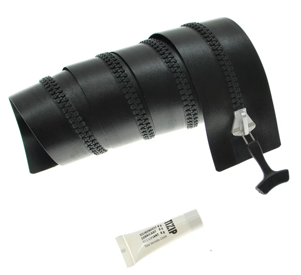 Сухая молния TiZip с металлическим бегунком длиной 86 см 