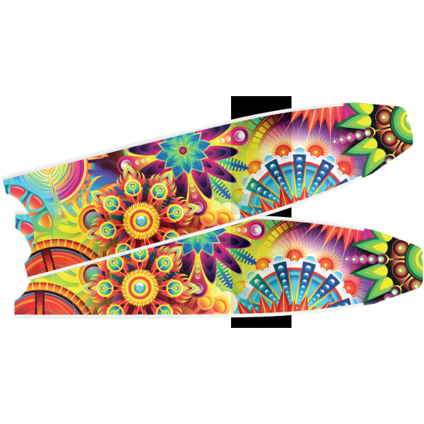 Лопасти Leaderfins ICT Psychedelic Blades  Limited Edition 