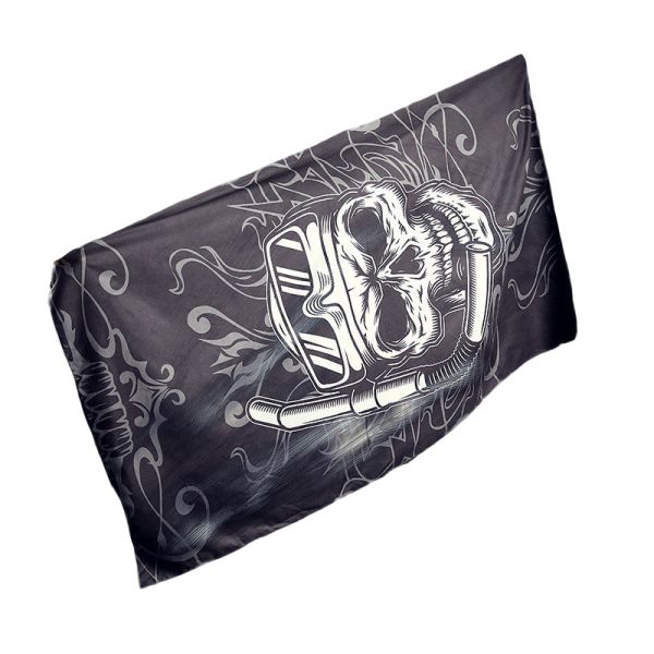 Полотенце из микрофибры HiTurbo Skull 170х90см