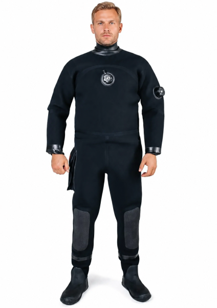 Гидрокостюм сухой из неопрена пресованного NS Dive Gear Nerka