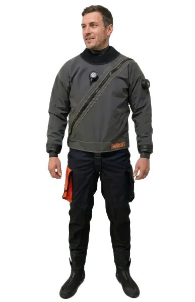 Сухой гидрокостюм Frogman Argo мужской размер L, размер бот 43-44