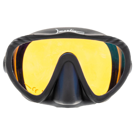 Маска Marlin Raptor Black с просветленным стеклом