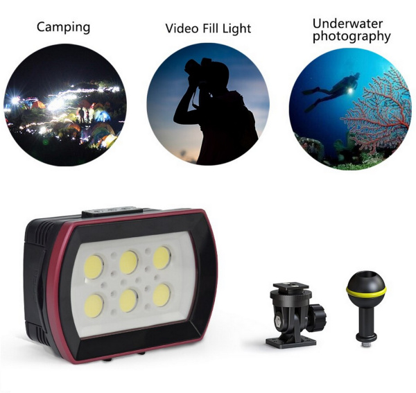 Подводный осветитель/вспышка Sea Frogs SL-22 LED 6000 Люмен