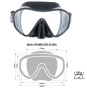 Маска Marlin Frameless Scuba