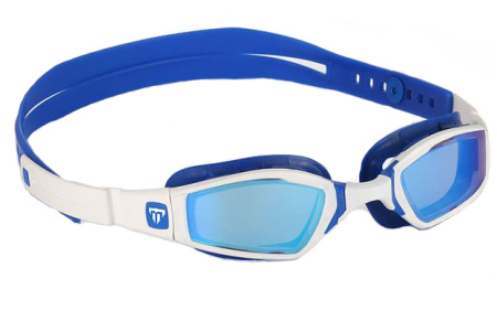 Очки Aqua Sphere Phelps Ninja зеркальные линзы White Blue