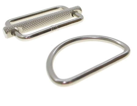 Комплект XDeep D-кольцо с пряжкой и подвижным стопором 2″ (50 мм)