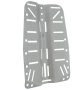 Спинка BackPlate Standart TDE Vers II алюминиевая