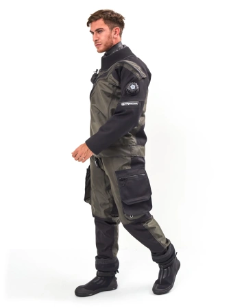 Сухой гидрокостюм Frogman Hybrid мужской размер XL, размер бот 47-48