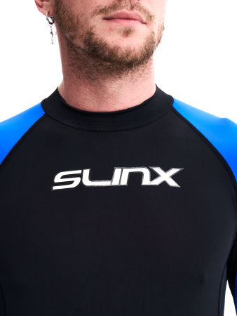 Гидрокостюм из лайкры Slinx Black Blue UPF50 мужской