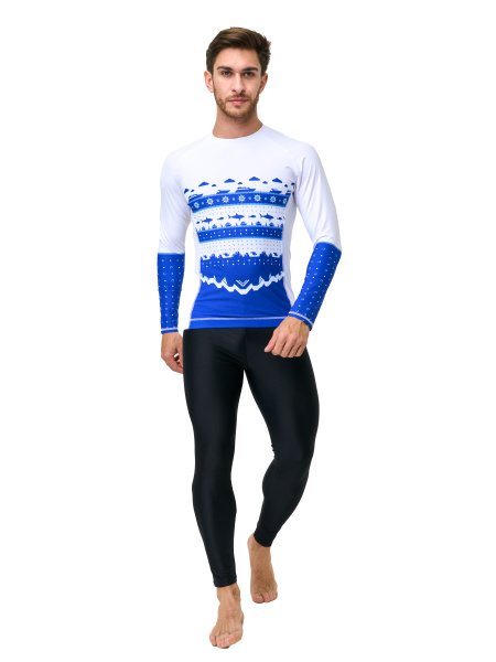 Футболка T-Flex Blue White UPF80 мужская