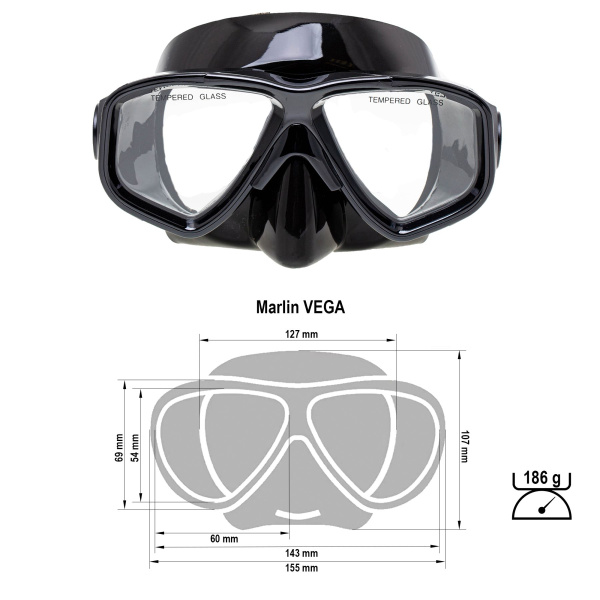Маска Marlin Vega