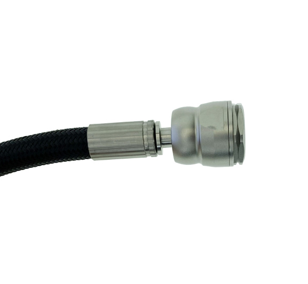 Шланг для второй ступени 3/8" OpenDive Miflex с поворотным шарниром 75 см