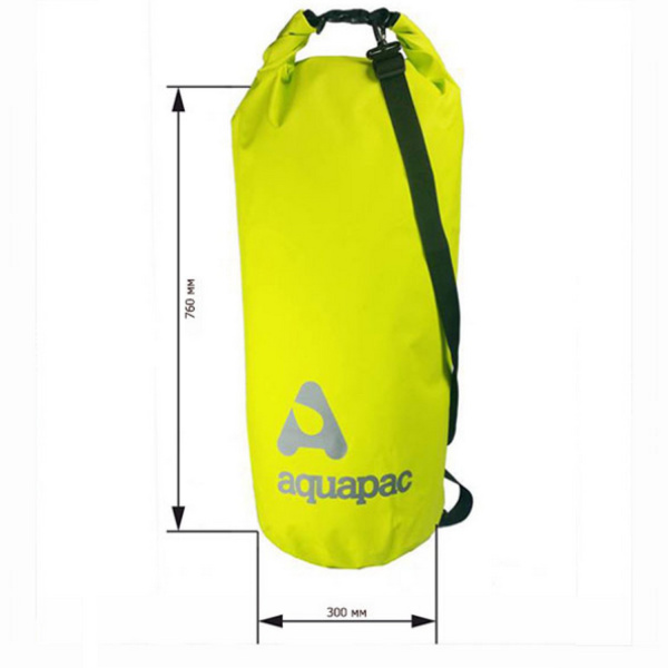 Гермомешок с плечевым ремнем Aquapac 737 Acid Green 70 литров