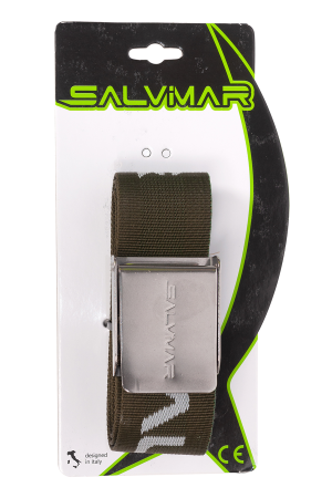 Пояс грузовой нейлоновый Salvimar с пряжкой из нержавеющей стали Army Green