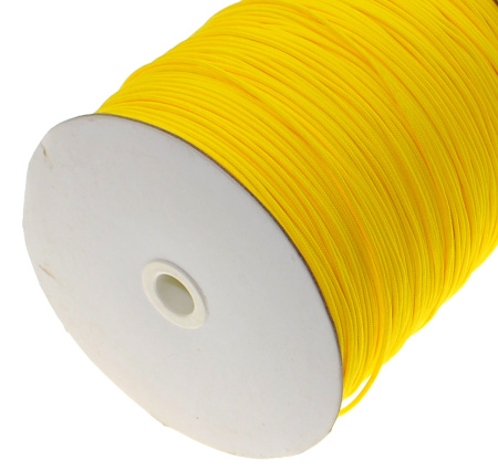 Линь Rob Allen Polyester/UNMWPE 2 мм желтый нагрузка до 220 кг (цена за 1 метр)
