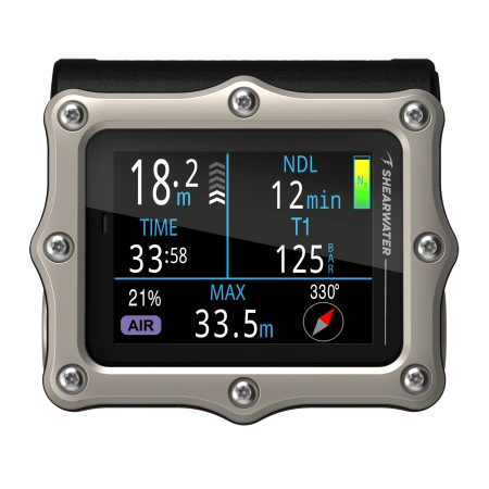 Компьютер Shearwater Perdix 3 Ti Silver