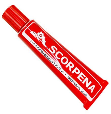 Клей неопреновый Scorpena в гермоконтейнере