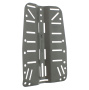 Спинка BackPlate TDE 2 мм Vers II титановая