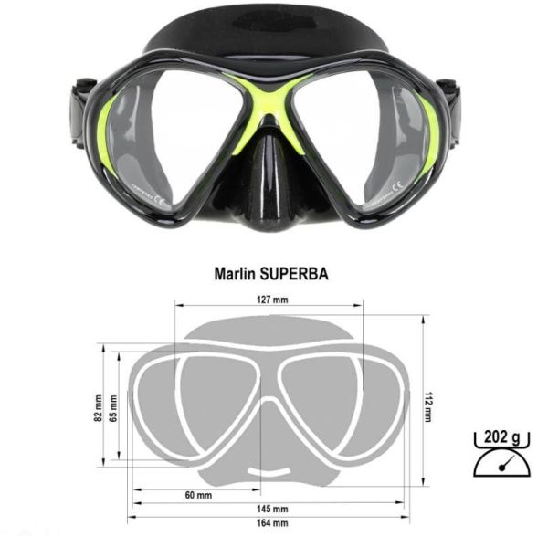 Маска Marlin Superba
