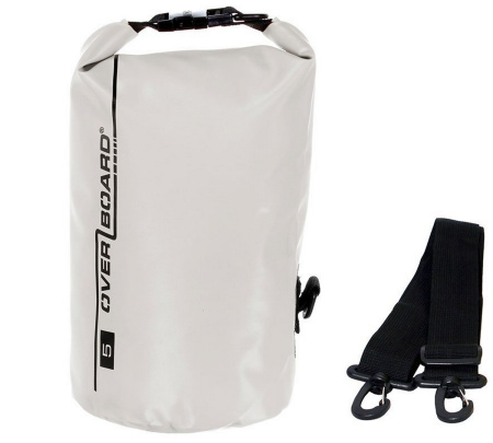 Гермомешок Overboard Dry Tube Bag White 5 литров