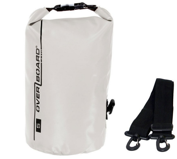 Гермомешок Overboard Dry Tube Bag White 5 литров