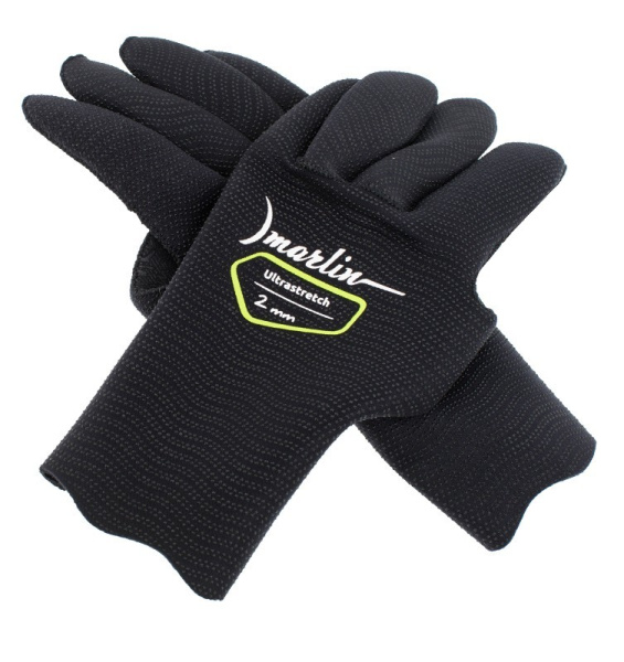 Перчатки Marlin Ultrastretch Black 2 мм