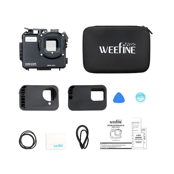 Подводный бокс Weefine для камер Gopro и DJI до 100 метров глубины