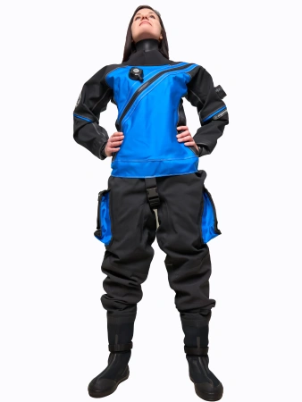 Сухой гидрокостюм женский FrogLady Hybrid индивидуальный пошив