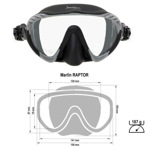 Маска Marlin Raptor